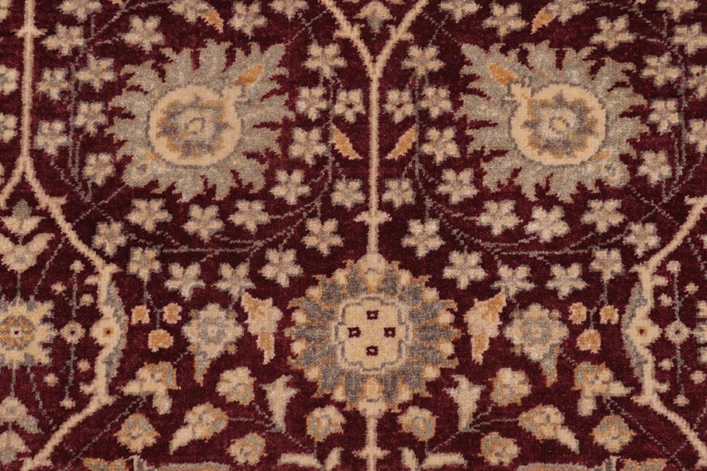 handmade Traditional Design Red Red Hand Knotted GALLERY 100% WOOL area rug 6'X12'