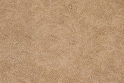 handmade Modern Kafkaz Brown Tan Hand Knotted RECTANGLE 100% WOOL area rug 10' x 14'