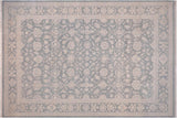 handmade Traditional Kafkaz Lt. Blue Lt. Green Hand Knotted RECTANGLE 100% WOOL area rug 12 x 18