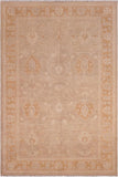Shabby Chic Ziegler Evelia Dark Blue/Light Gold Wool Rug - 6'0'' x 9'0''