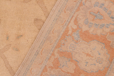 handmade Traditional Kafkaz Tan Gold Hand Knotted RECTANGLE 100% WOOL area rug 6x9