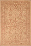 handmade Traditional Kafkaz Beige Rust Hand Knotted RECTANGLE 100% WOOL area rug 6 x 9