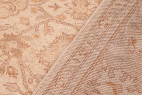 handmade Traditional Kafkaz Beige Tan Hand Knotted RECTANGLE 100% WOOL area rug 6x9