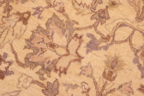 handmade Traditional Kafkaz Tan Brown Hand Knotted RECTANGLE 100% WOOL area rug 6x10