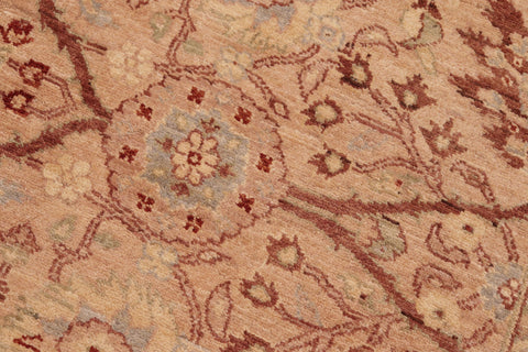 handmade Traditional Kafkaz Tan Brown Hand Knotted RECTANGLE 100% WOOL area rug 6x9
