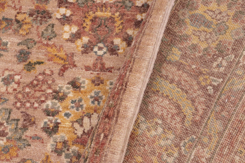 handmade Transitional Kafkaz Tan Brown Hand Knotted RECTANGLE 100% WOOL area rug 6' x 9'