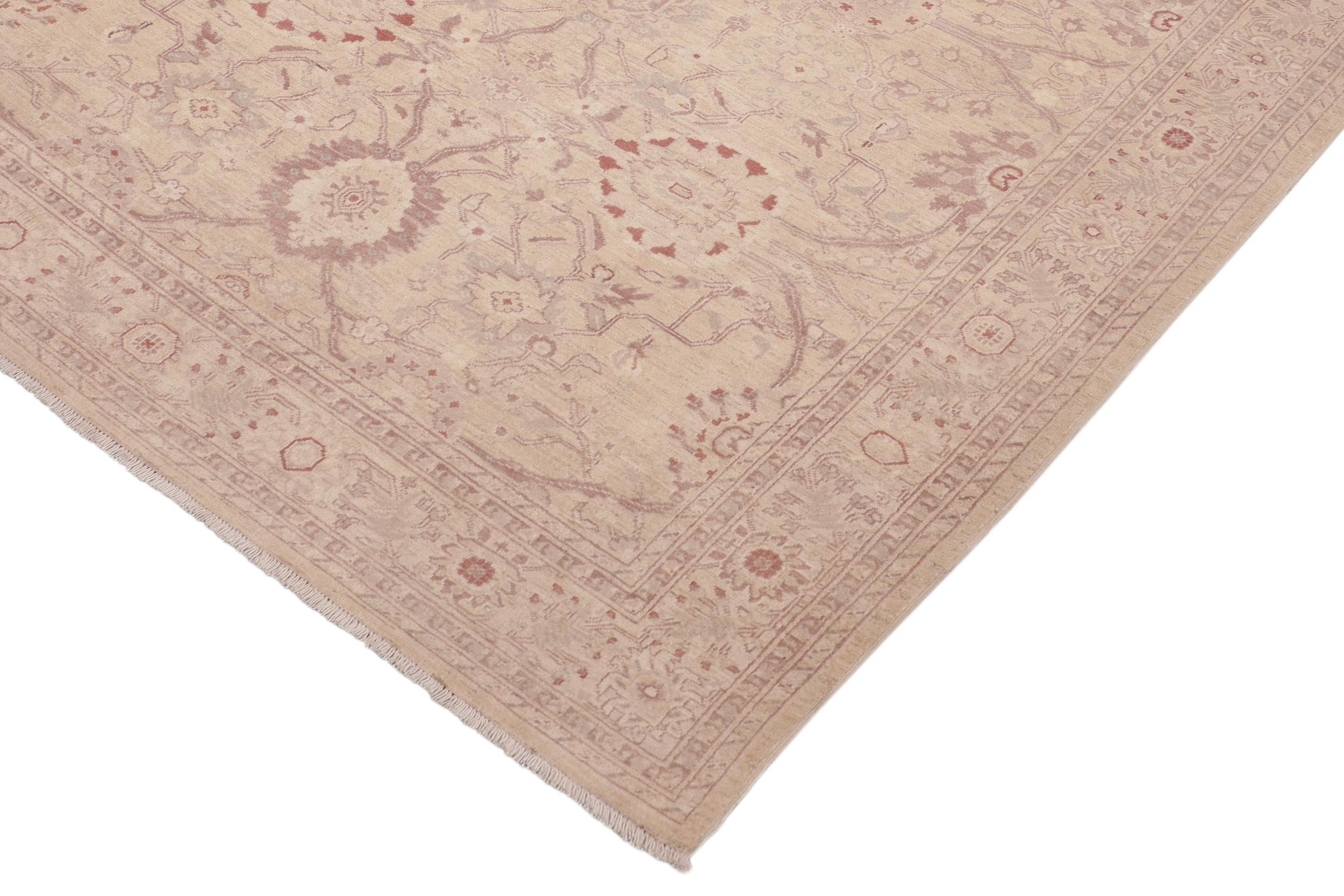 handmade Traditional Kafkaz Tan Brown Hand Knotted RECTANGLE 100% WOOL area rug 6x9