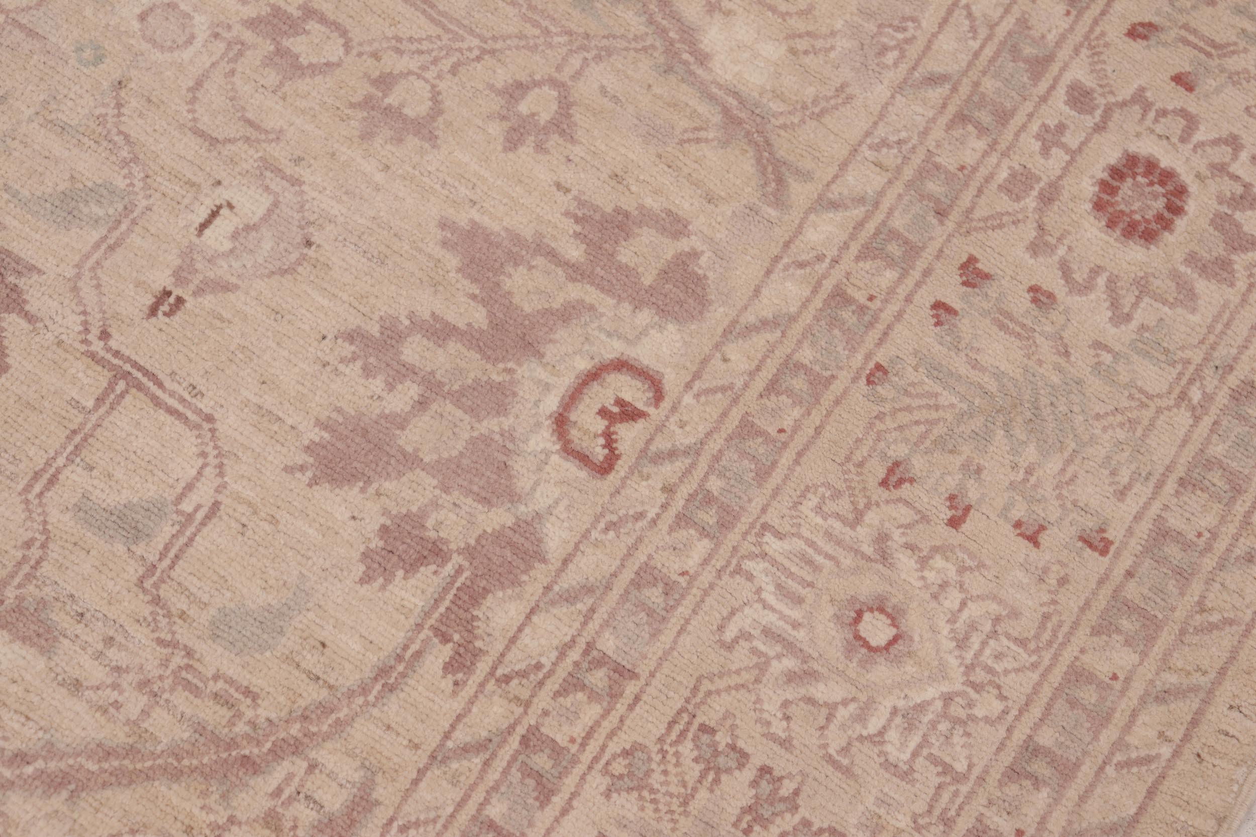 handmade Traditional Kafkaz Tan Brown Hand Knotted RECTANGLE 100% WOOL area rug 6x9