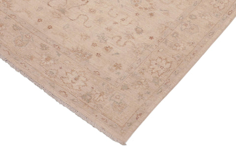 handmade Traditional Kafkaz Beige Brown Hand Knotted RECTANGLE 100% WOOL area rug 6x9