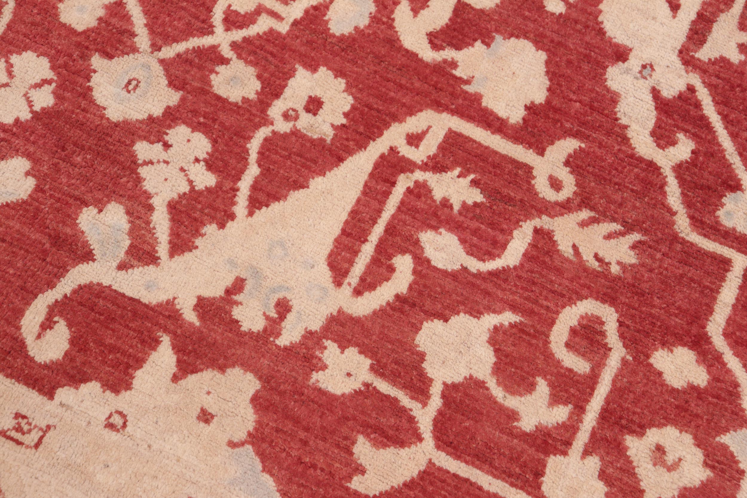 handmade Traditional Kafkaz Red Tan Hand Knotted RECTANGLE 100% WOOL area rug 6x9