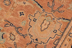 handmade Traditional Kafkaz Rose Blue Hand Knotted RECTANGLE 100% WOOL area rug 6X9