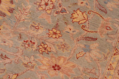 handmade Traditional Kafkaz Green Tan Hand Knotted RECTANGLE 100% WOOL area rug 6X9