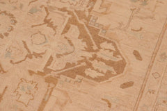 handmade Traditional Kafkaz Brown Tan Hand Knotted RECTANGLE 100% WOOL area rug 6X9