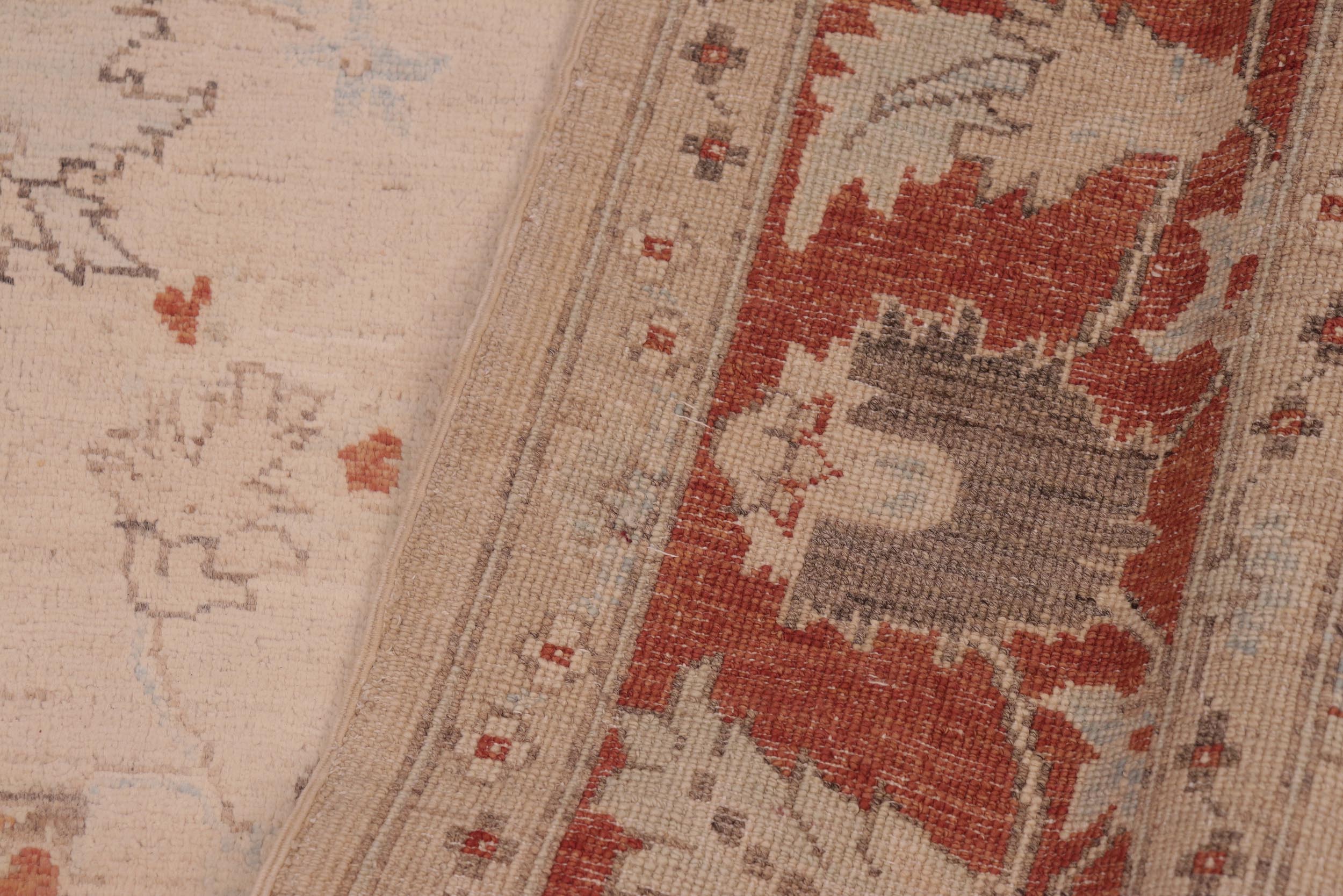 handmade Traditional Kafkaz Tan Rust Hand Knotted RECTANGLE 100% WOOL area rug 6x9
