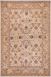 handmade Traditional Kafkaz Beige Tan Hand Knotted RECTANGLE 100% WOOL area rug 9 x 12