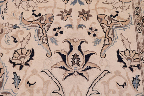 handmade Traditional Kafkaz Beige Tan Hand Knotted RECTANGLE 100% WOOL area rug 9x12