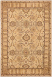 handmade Traditional Kafkaz Beige Tan Hand Knotted RECTANGLE 100% WOOL area rug 9 x 13
