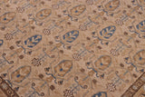 handmade Transitional Kafkaz Beige Tan Hand Knotted RECTANGLE 100% WOOL area rug 9 x 12
