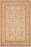 handmade Traditional Kafkaz Beige Tan Hand Knotted RECTANGLE 100% WOOL area rug 9 x 12