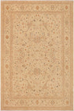 handmade Traditional Kafkaz Beige Rust Hand Knotted RECTANGLE 100% WOOL area rug 9 x 12