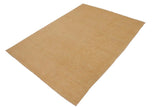handmade Transitional Kafkaz Nude Tan Hand Knotted RECTANGLE 100% WOOL area rug 9 x 12