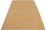 handmade Transitional Kafkaz Nude Tan Hand Knotted RECTANGLE 100% WOOL area rug 9 x 12