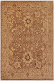 handmade Traditional Kafkaz Brown Beige Hand Knotted RECTANGLE 100% WOOL area rug 9 x 12