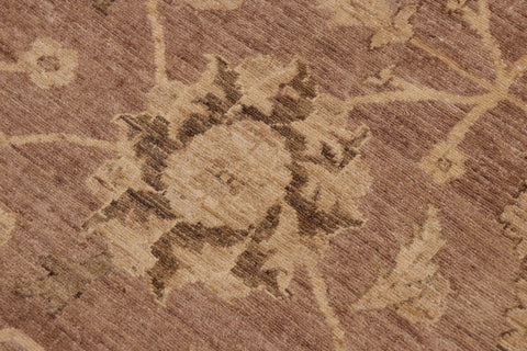 handmade Traditional Kafkaz Brown Beige Hand Knotted RECTANGLE 100% WOOL area rug 9x12