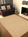 handmade Traditional Kafkaz Beige Brown Hand Knotted RECTANGLE 100% WOOL area rug 9 x 12