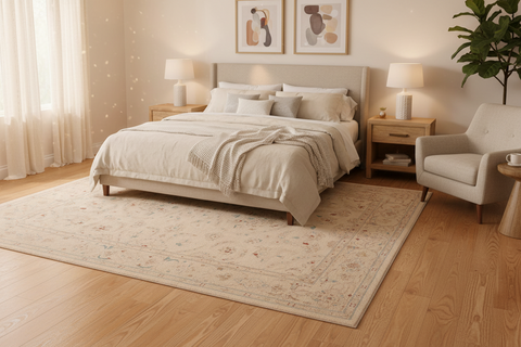 handmade Traditional Kafkaz Beige Lt. Brown Hand Knotted RECTANGLE 100% WOOL area rug 9x12