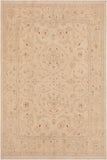 handmade Traditional Kafkaz Beige Lt. Brown Hand Knotted RECTANGLE 100% WOOL area rug 9 x 12