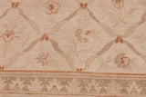 handmade Transitional Kafkaz Beige Copper Hand Knotted RECTANGLE 100% WOOL area rug 9 x 12