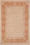 handmade Transitional Kafkaz Beige Copper Hand Knotted RECTANGLE 100% WOOL area rug 9 x 12