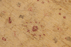 handmade Traditional Kafkaz Lt. Gold Tan Hand Knotted RECTANGLE 100% WOOL area rug 9X12