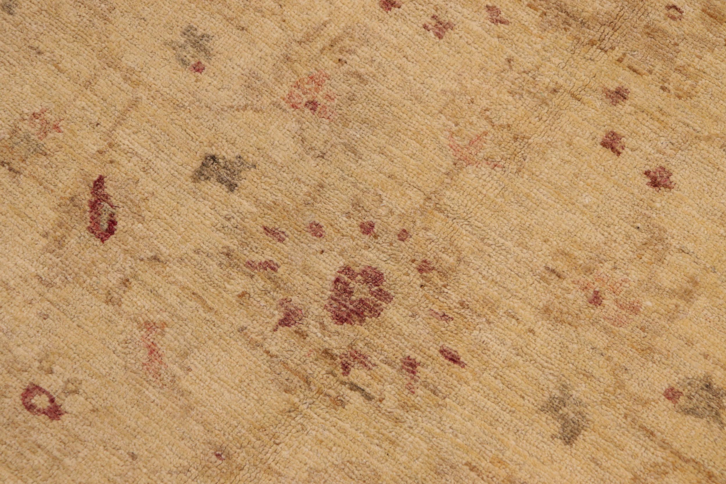 handmade Traditional Kafkaz Lt. Gold Tan Hand Knotted RECTANGLE 100% WOOL area rug 9x12