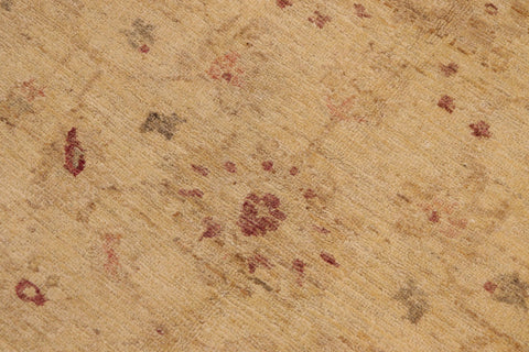 handmade Traditional Kafkaz Lt. Gold Tan Hand Knotted RECTANGLE 100% WOOL area rug 9x12