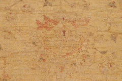 handmade Traditional Kafkaz Lt. Gold Tan Hand Knotted RECTANGLE 100% WOOL area rug 9X12