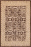 handmade Transitional Kafkaz Brown Beige Hand Knotted RECTANGLE 100% WOOL area rug 9 x 12