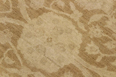 handmade Traditional Kafkaz Brown Beige Hand Knotted RECTANGLE 100% WOOL area rug 9X12