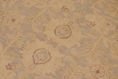 handmade Traditional Kafkaz Lt. Green Beige Hand Knotted RECTANGLE 100% WOOL area rug 9X12