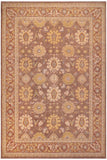handmade Traditional Kafkaz Lt. Brown Beige Hand Knotted RECTANGLE 100% WOOL area rug 9 x 13