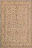 handmade Transitional Kafkaz Beige Brown Hand Knotted RECTANGLE 100% WOOL area rug 9 x 12