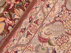 handmade Traditional Gullrook Brown Beige Hand Knotted RECTANGLE 100% WOOL area rug 8x11