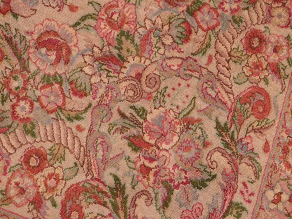 handmade Traditional Tabriz Tan Rust Hand Knotted RECTANGLE 100% WOOL area rug 8x10