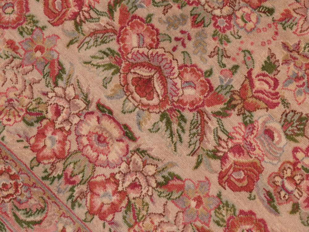 handmade Traditional Tabriz Tan Rust Hand Knotted RECTANGLE 100% WOOL area rug 8x10