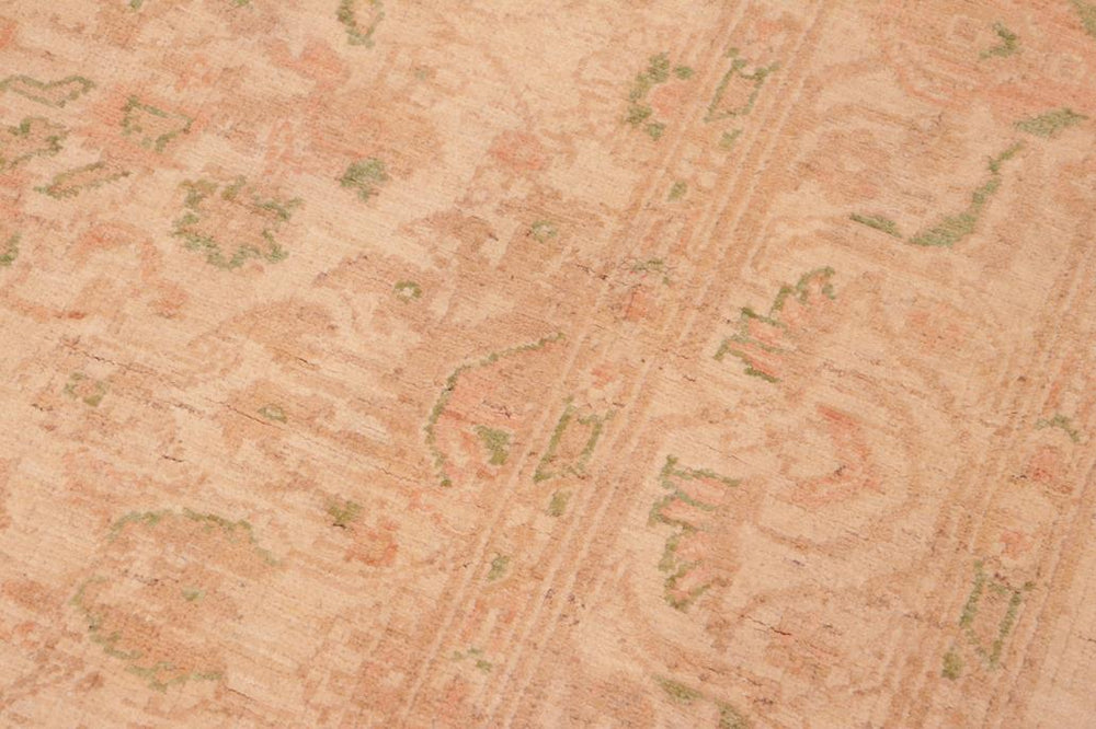 handmade Transitional Kafkaz Beige Tan Hand Knotted RECTANGLE 100% WOOL area rug 6X9