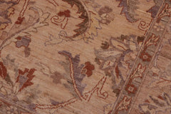 handmade Traditional Kafkaz Gold Tan Hand Knotted RECTANGLE 100% WOOL area rug 6X9