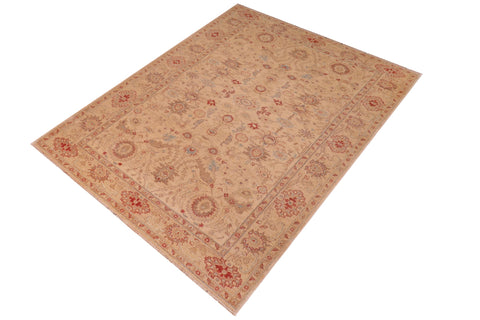 handmade Traditional Kafkaz Gold Gold Hand Knotted RECTANGLE 100% WOOL area rug 6x9