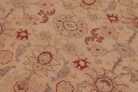 handmade Traditional Kafkaz Gold Gold Hand Knotted RECTANGLE 100% WOOL area rug 6x9