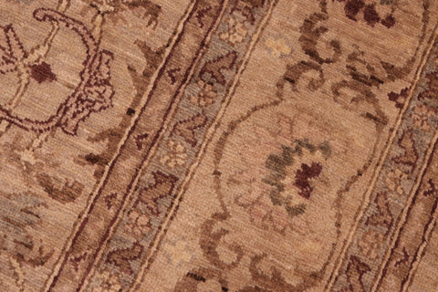 handmade Traditional Kafkaz Gray Tan Hand Knotted RECTANGLE 100% WOOL area rug 6x9